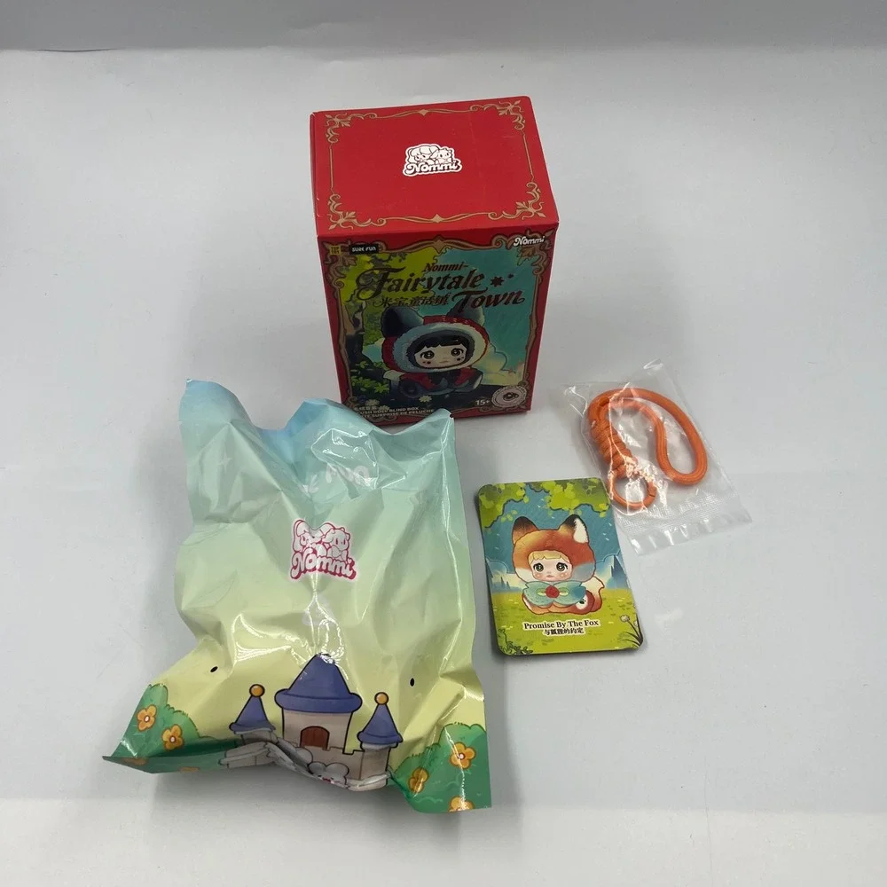 TOP TOY Nommi Fairytale Town Promise By The Fox Plush Pendant Blind Box Confirm